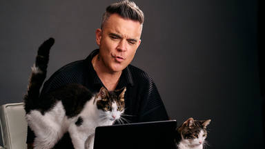 Robbie Williams compone una canción a los gatos