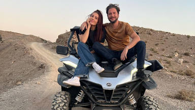 Manuel Carrasco y Almudena Navalón de viaje en Marrakech