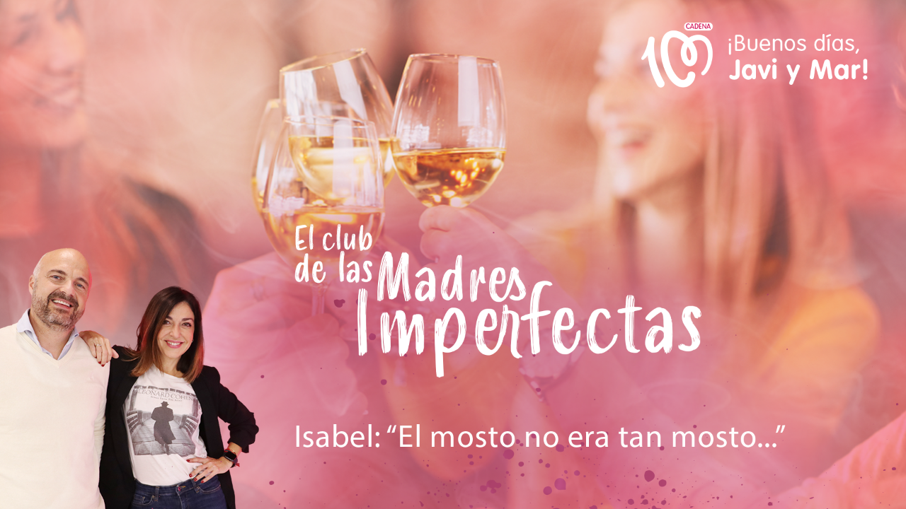 Isabel entra al Club de las Madres Imperfectas: "Elegimos mal la bebida"