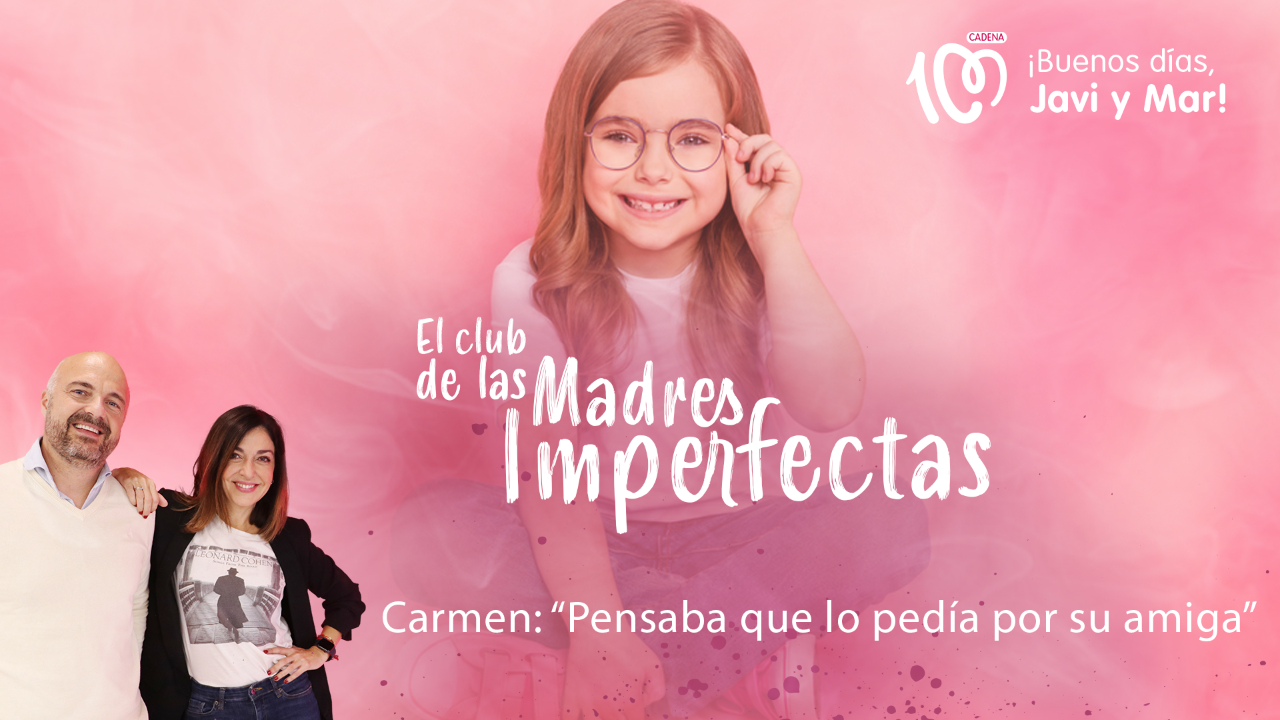Carmen entra al Club de las Madres Imperfectas: "Le dije que no necesitaba gafas y..."