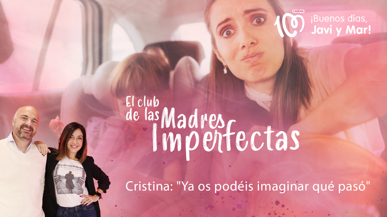 Cristina entra al Club de las Madres Imperfectas: "Ya os podéis imaginar"