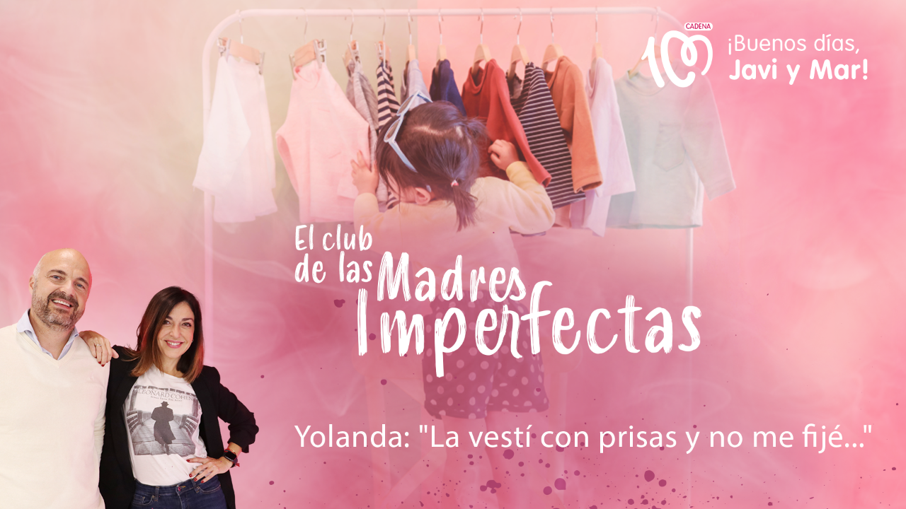 Yolanda entra en el Club de las Madres Imperfectas: "Casi se convierte en una prenda de ropa más"